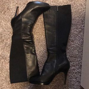 WHBM heeled knee high boot